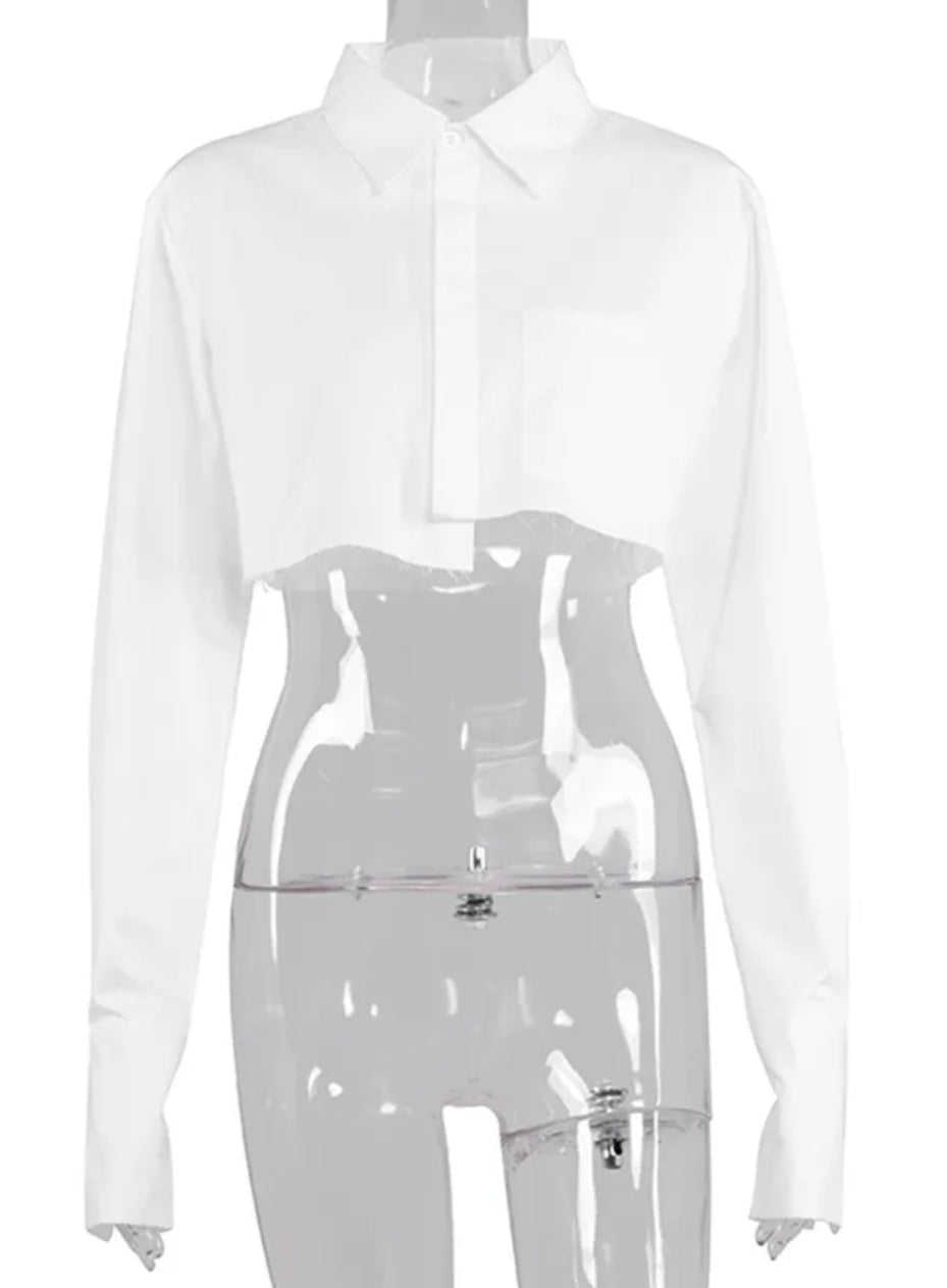 Demi Crop Shirt