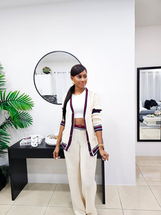 Wanderlust Knitted Pants Set