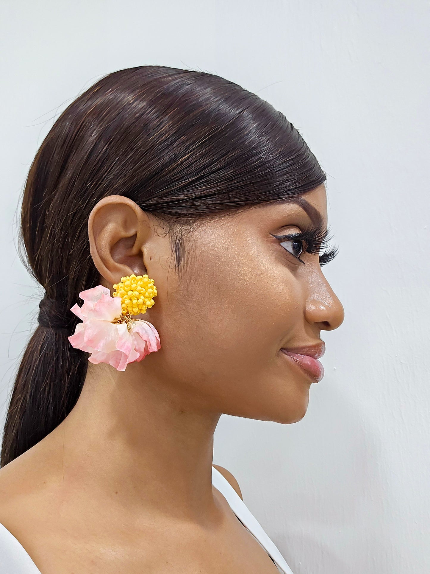 Rosa Flower Earrings