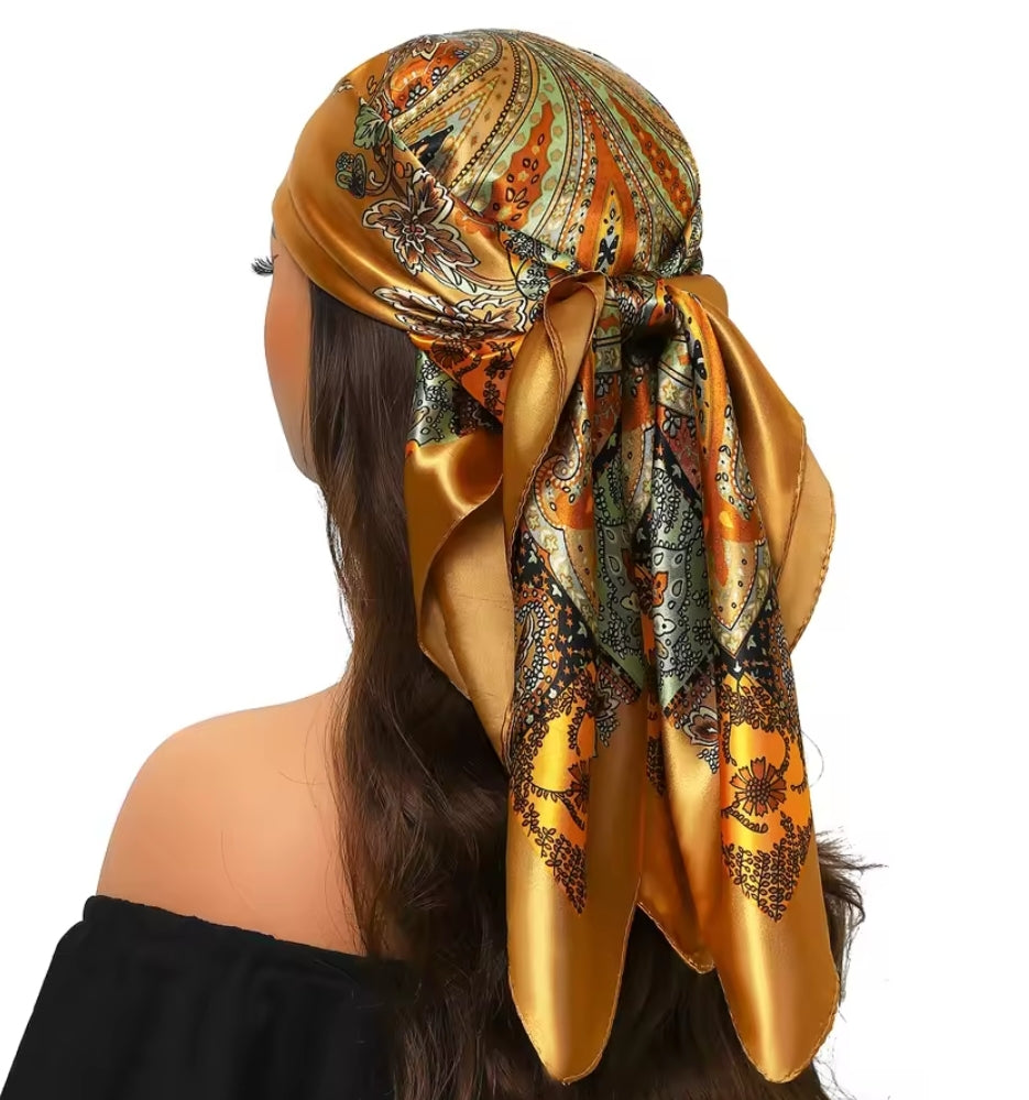 Paisley Print Scarf