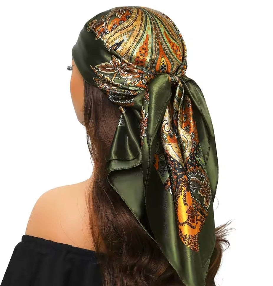 Paisley Print Scarf