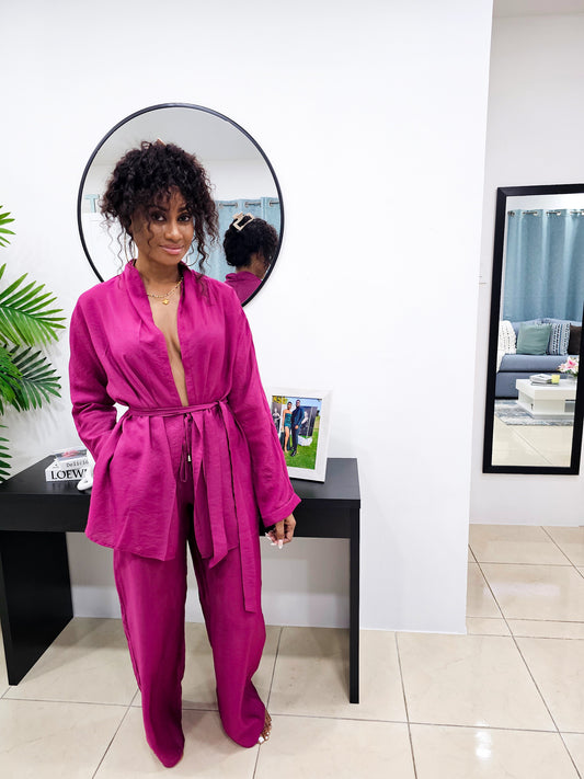 Call Me Rose Kimono Set