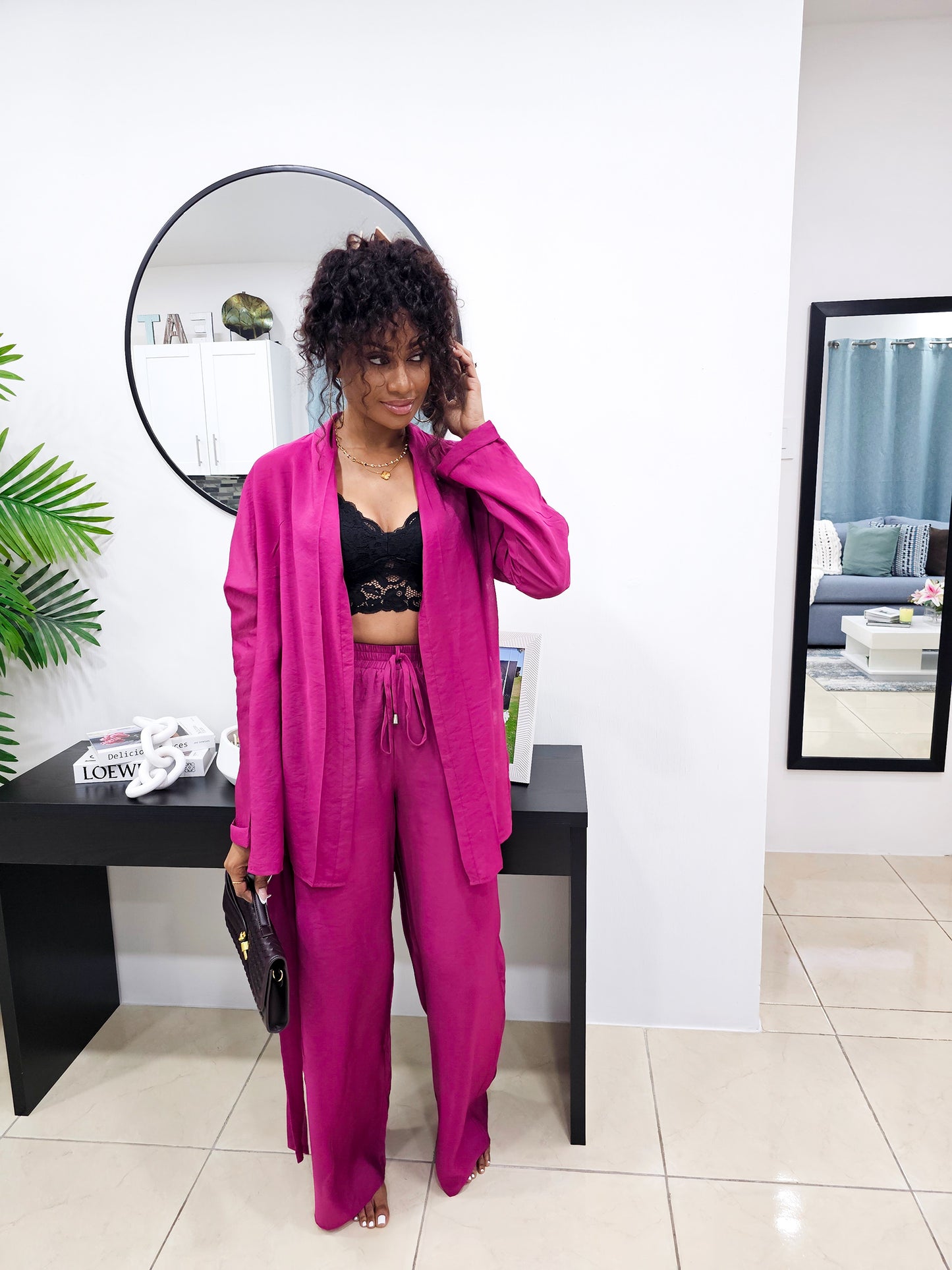 Call Me Rose Kimono Set