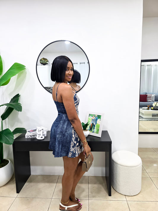 Dita Denim Mini Dress