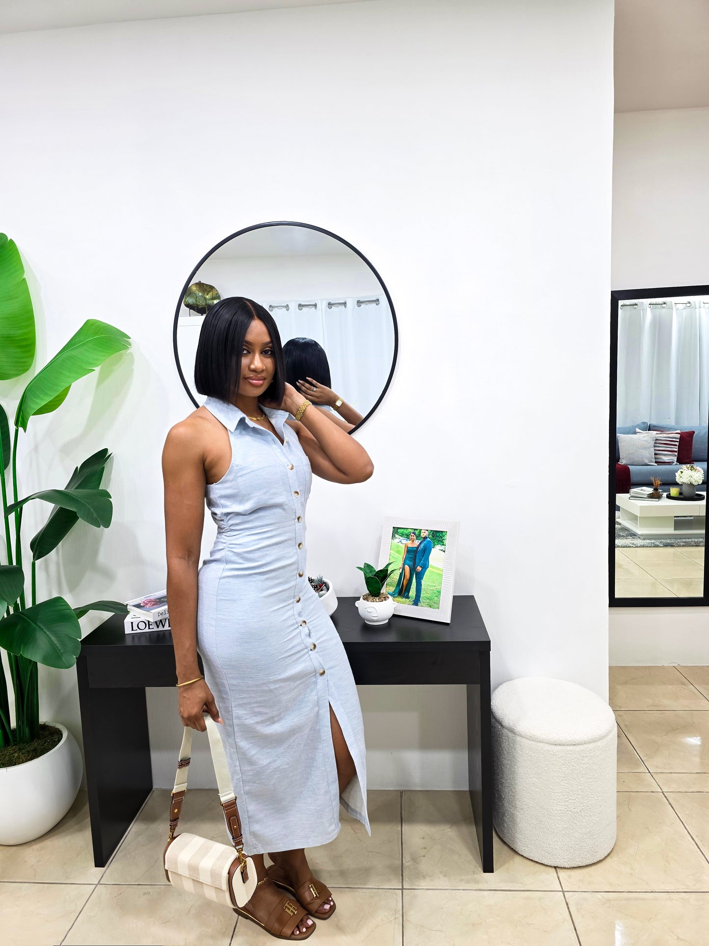 A Little Posh Midi Dress