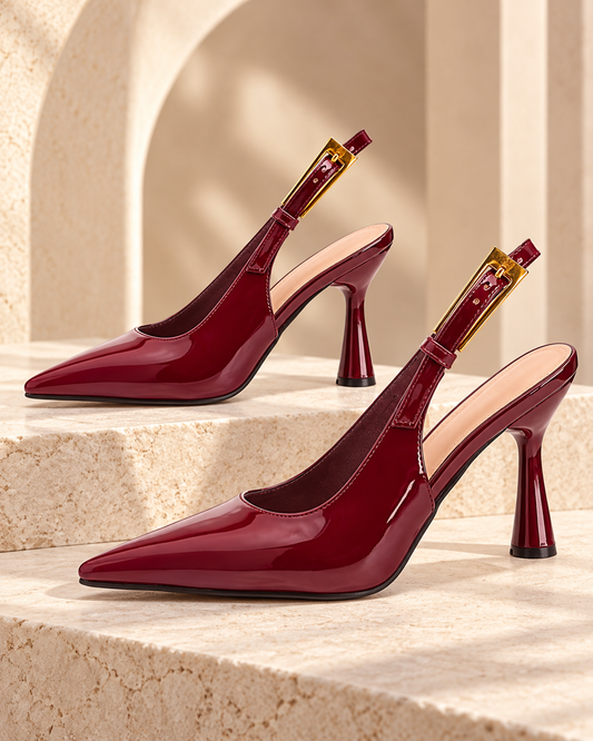 Showup Sling Back Heels