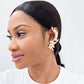 Cuff Em Up Crystal Earrings