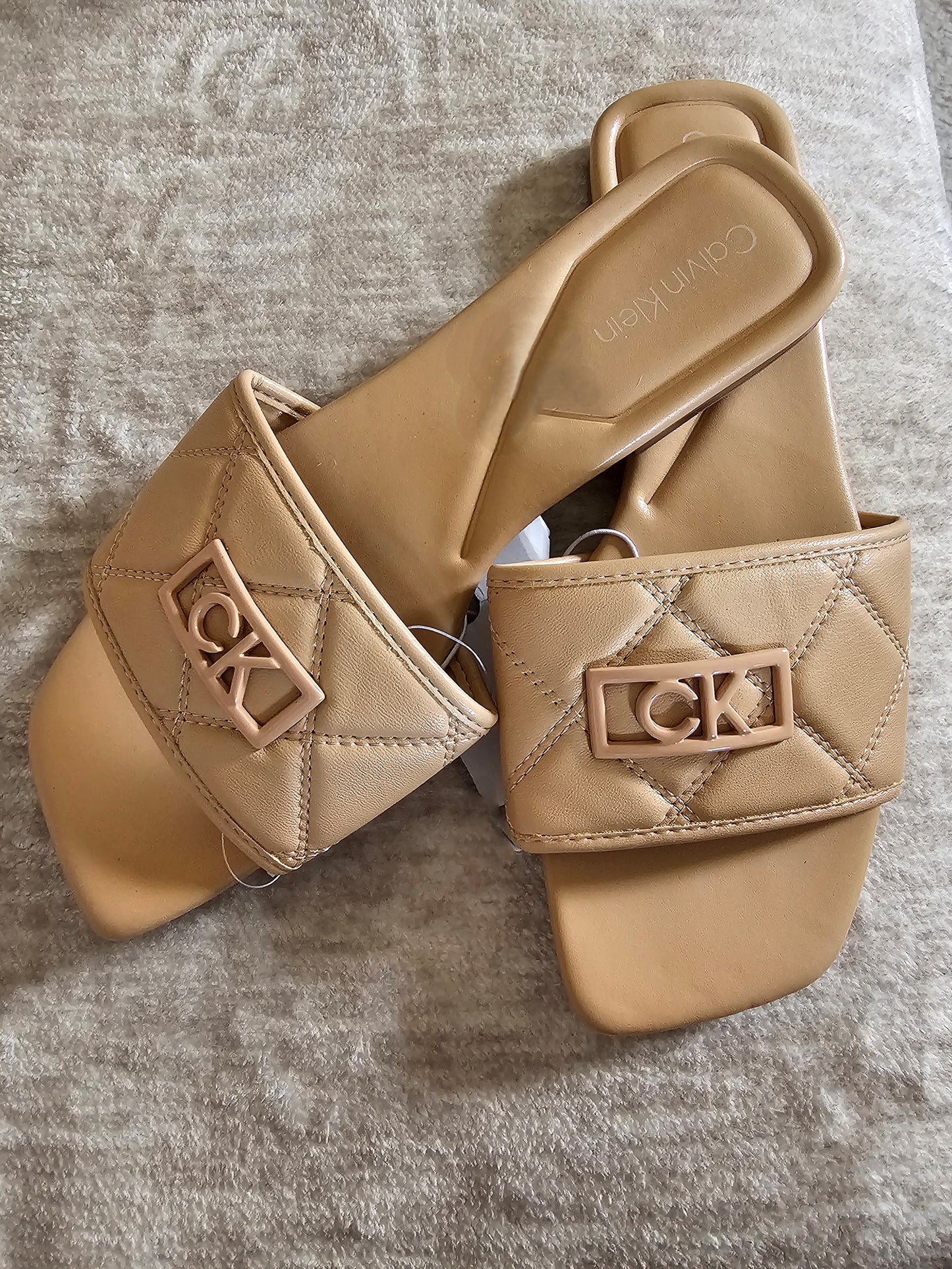 CK Nude Slides