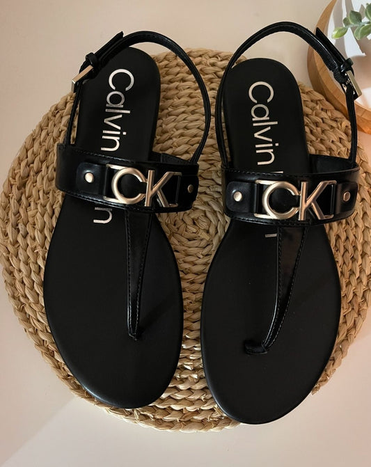 CK T Strap Sandals