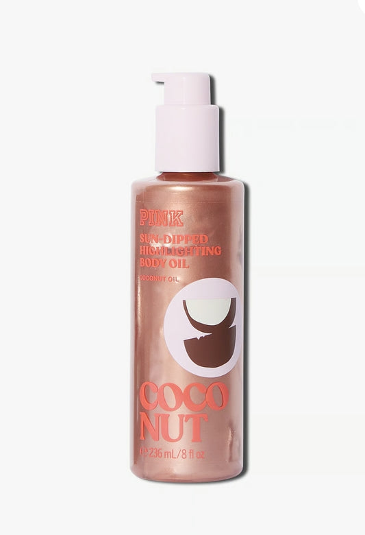 Coconut Body Highlighting Oil
