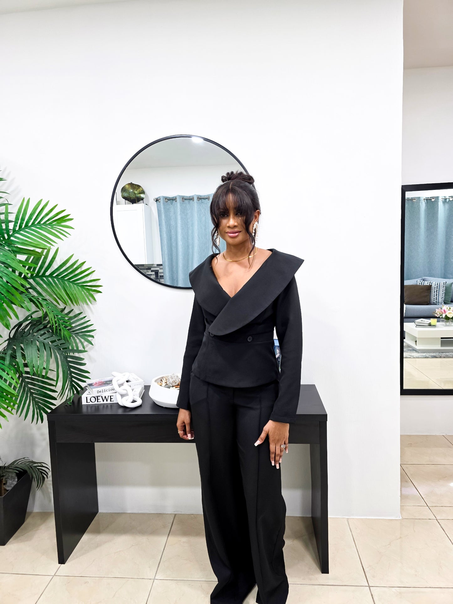 Be Careful With Me Pants Suit