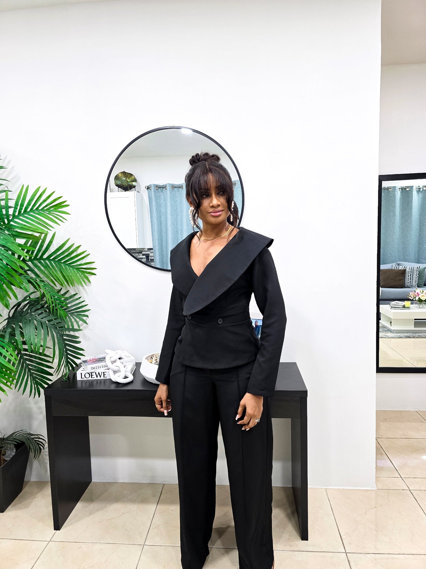 Be Careful With Me Pants Suit