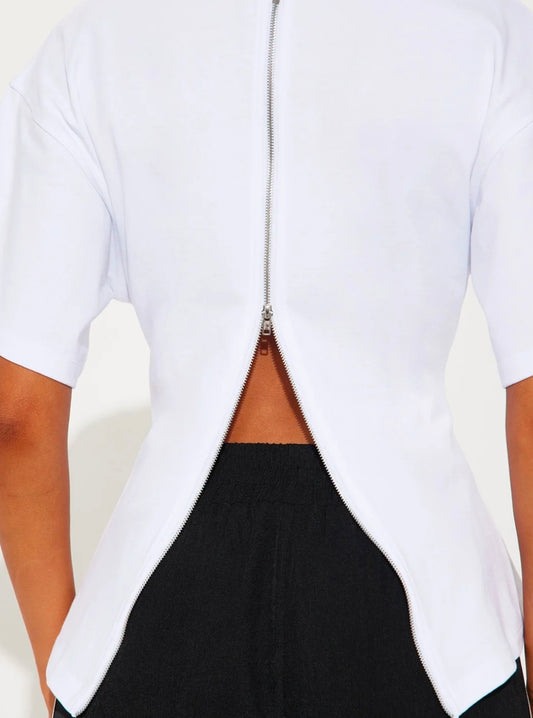 Zip Me Up Tee