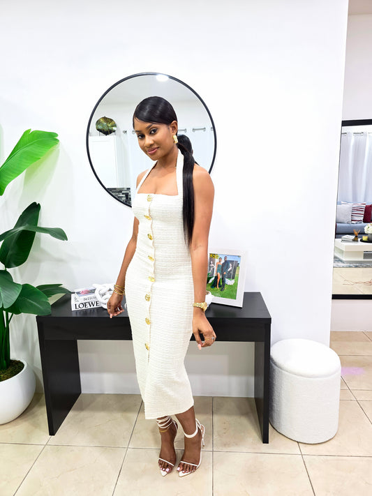 Vintage Model Midi Dress