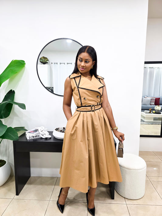 Talk About It Midi Dress