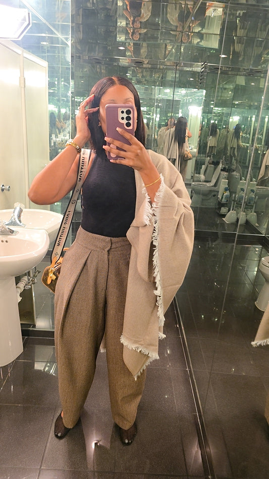 Prim Pleated Trousers