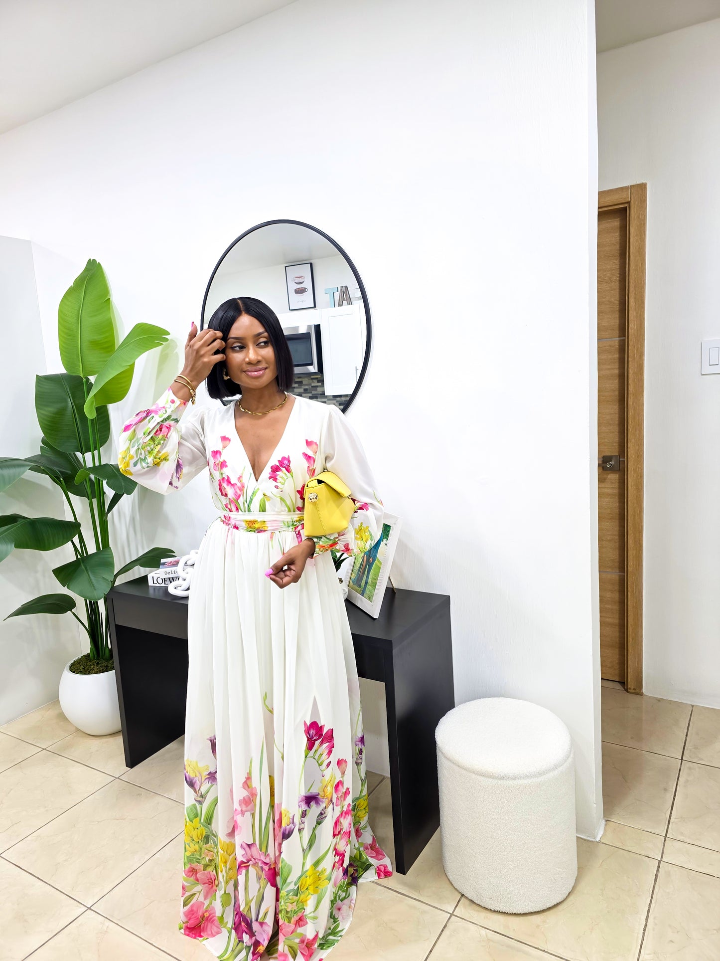 Summer Flora Maxi Dress