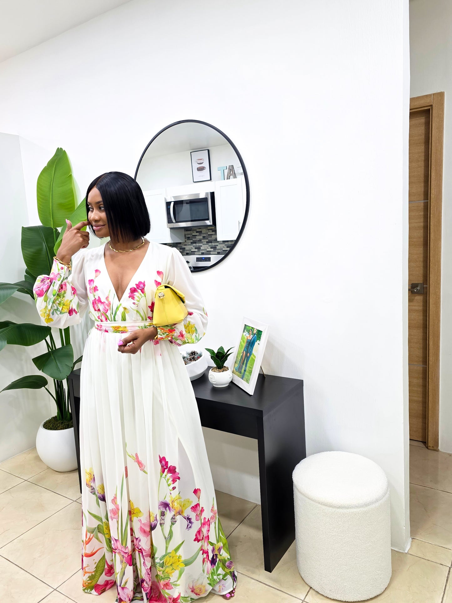 Summer Flora Maxi Dress