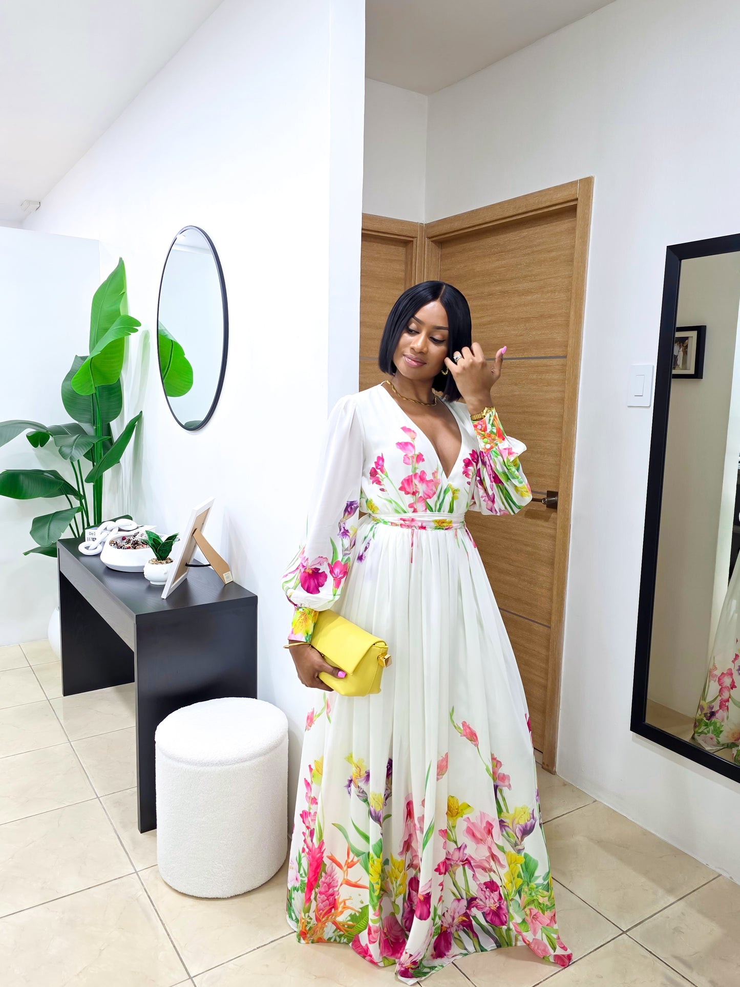 Summer Flora Maxi Dress