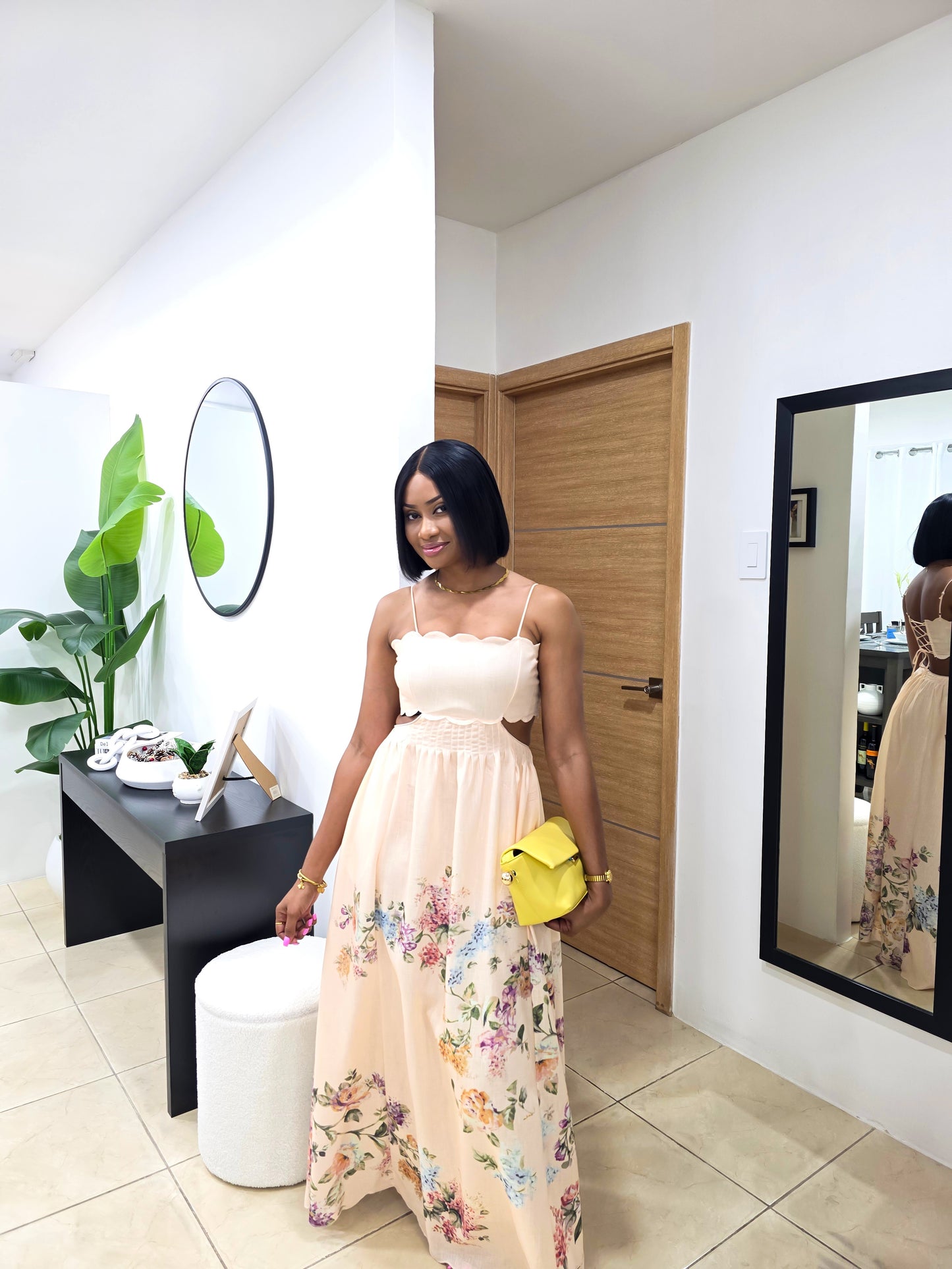 Amelia Linen Maxi Dress