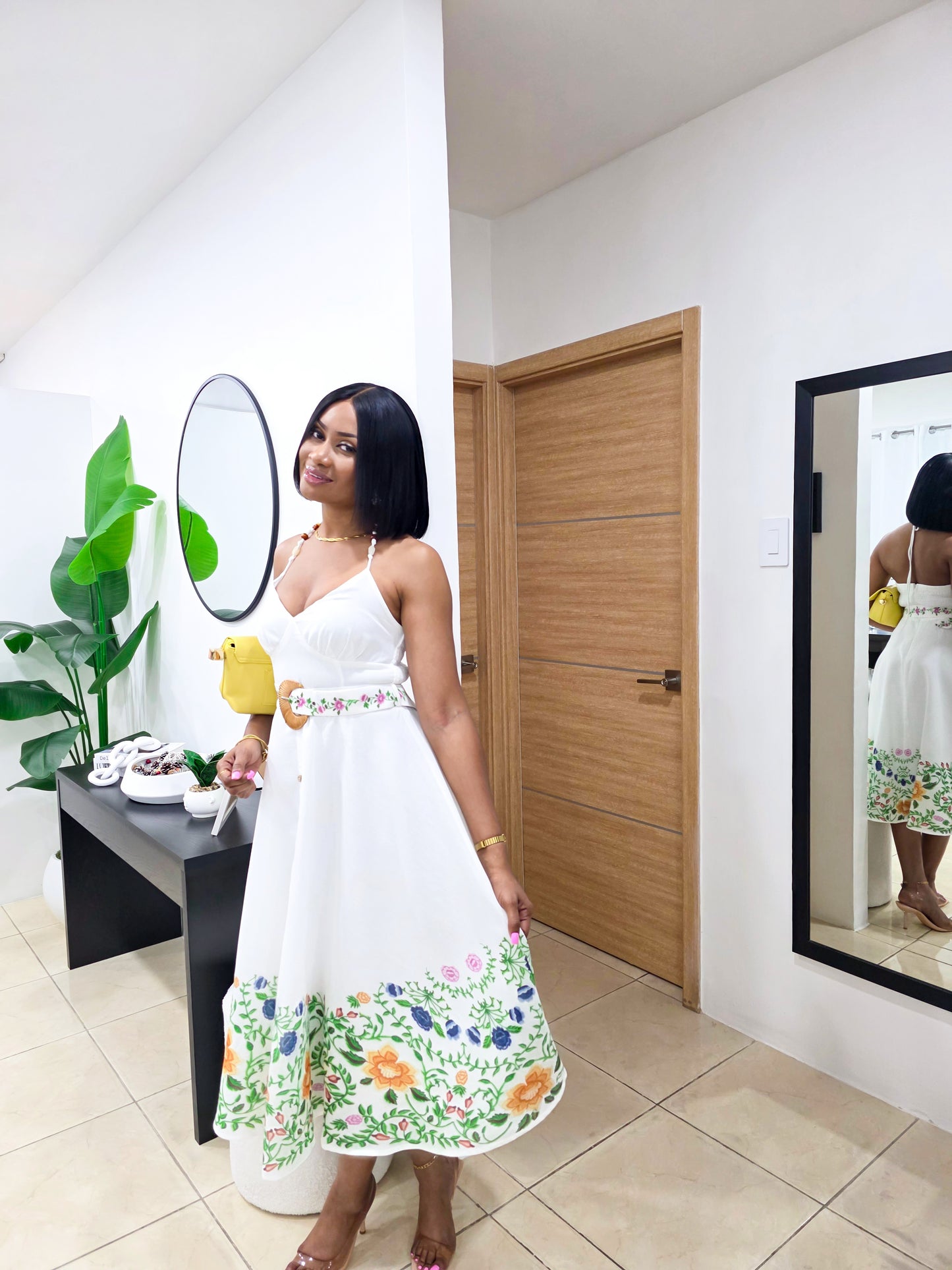 Garden Delight Midi Dress