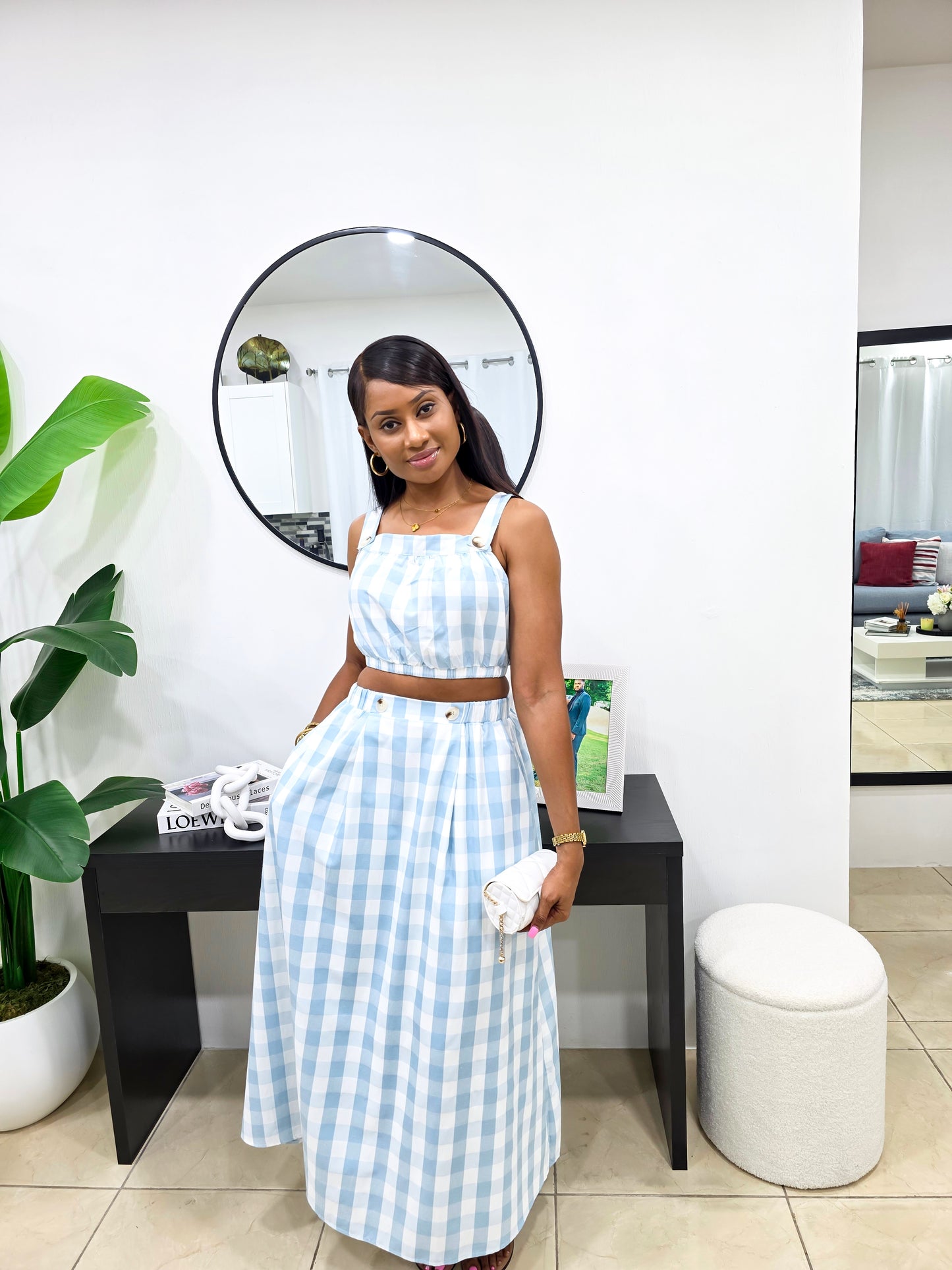Pretty In Paradise Skirt Set