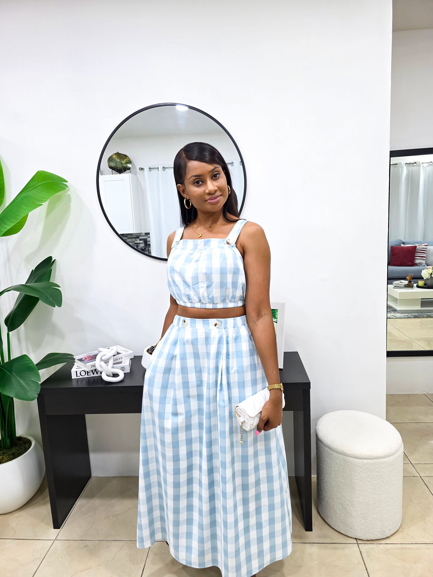 Pretty In Paradise Skirt Set