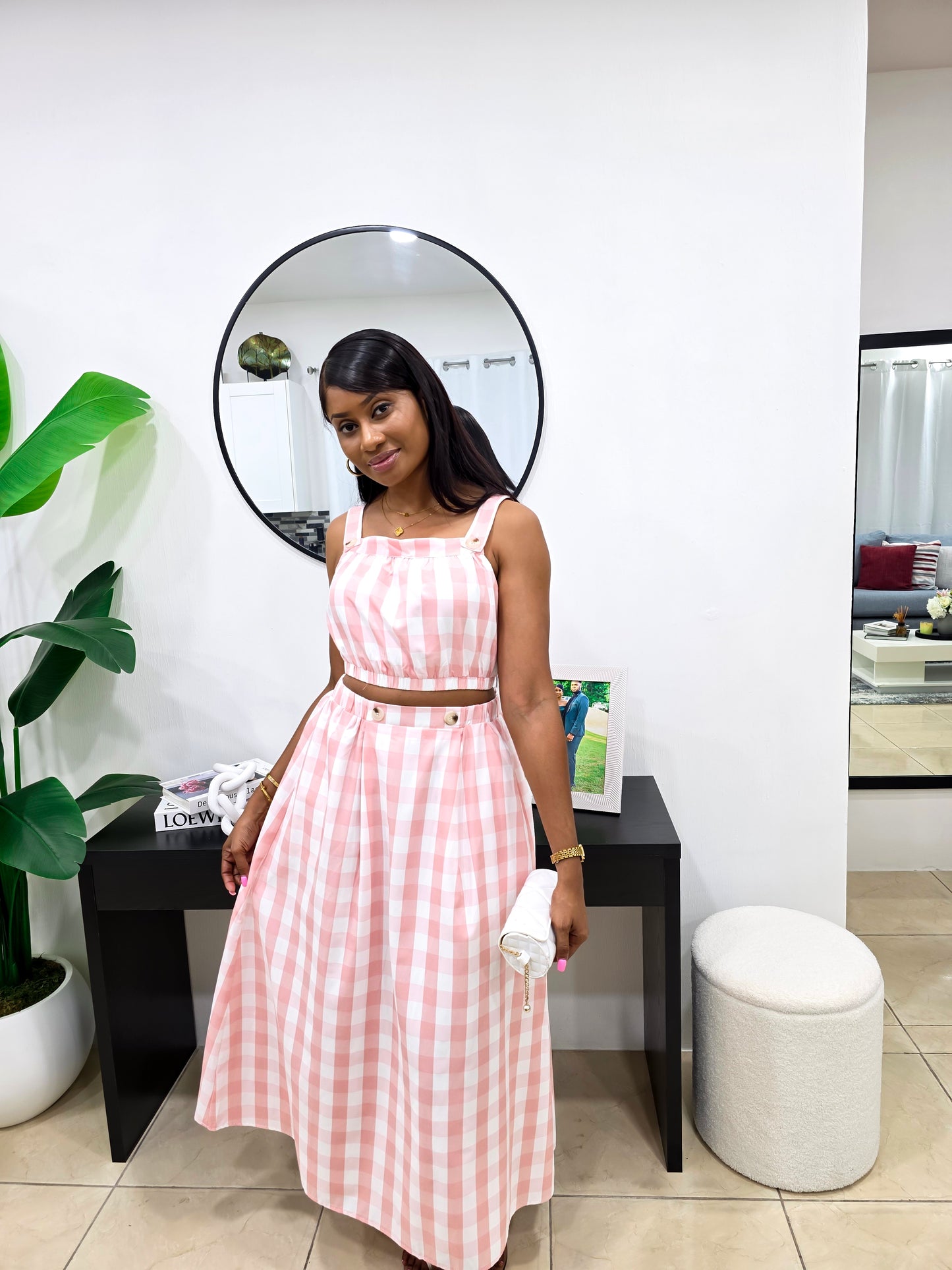 Pretty In Paradise Skirt Set