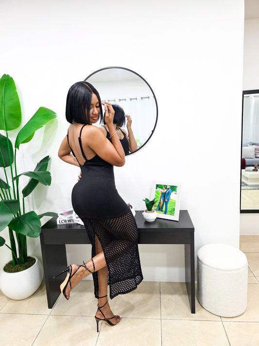 Caught In The Knit Maxi Dress