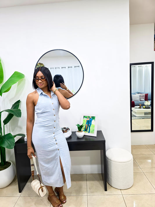A Little Posh Midi Dress