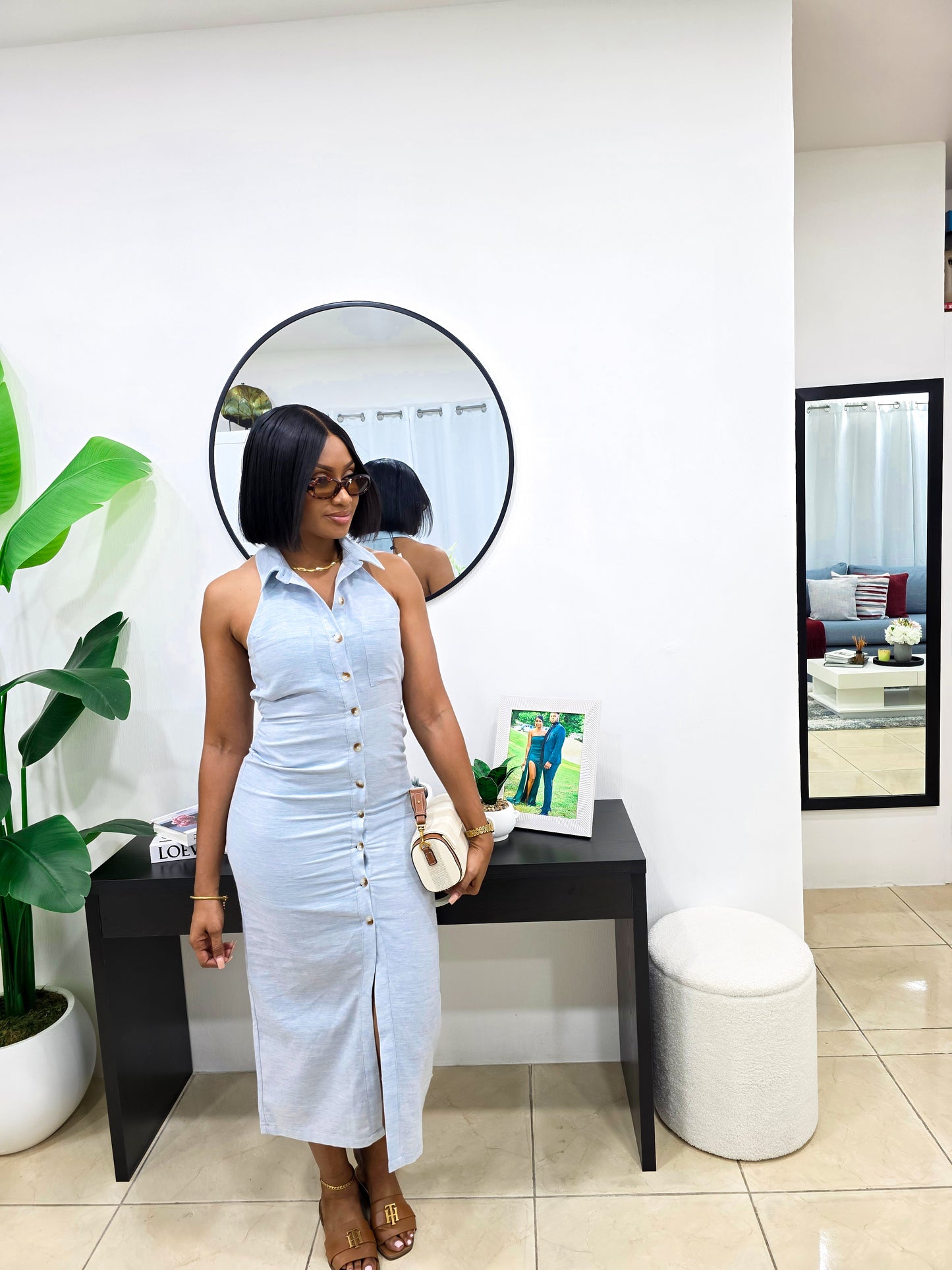 A Little Posh Midi Dress