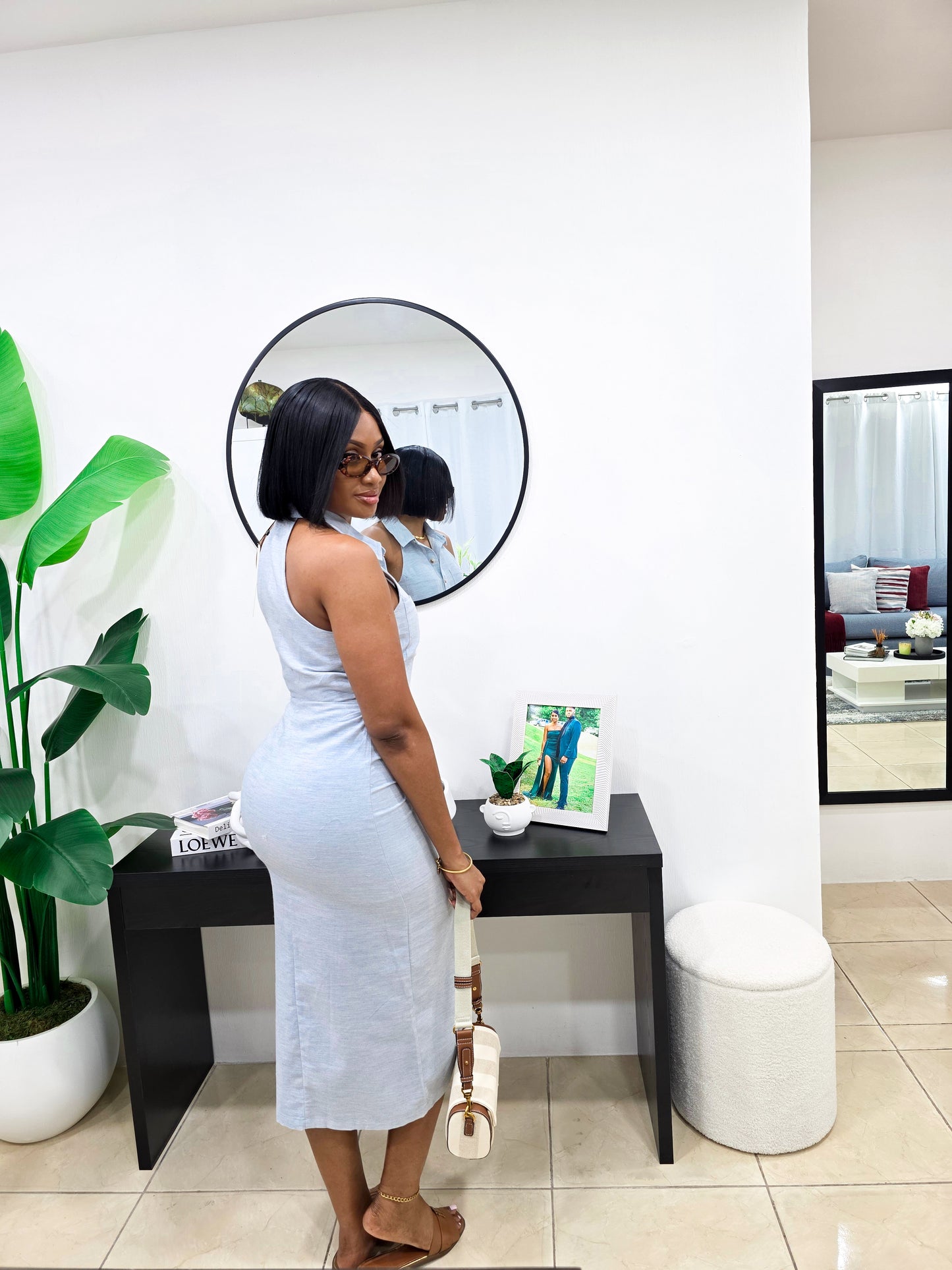 A Little Posh Midi Dress