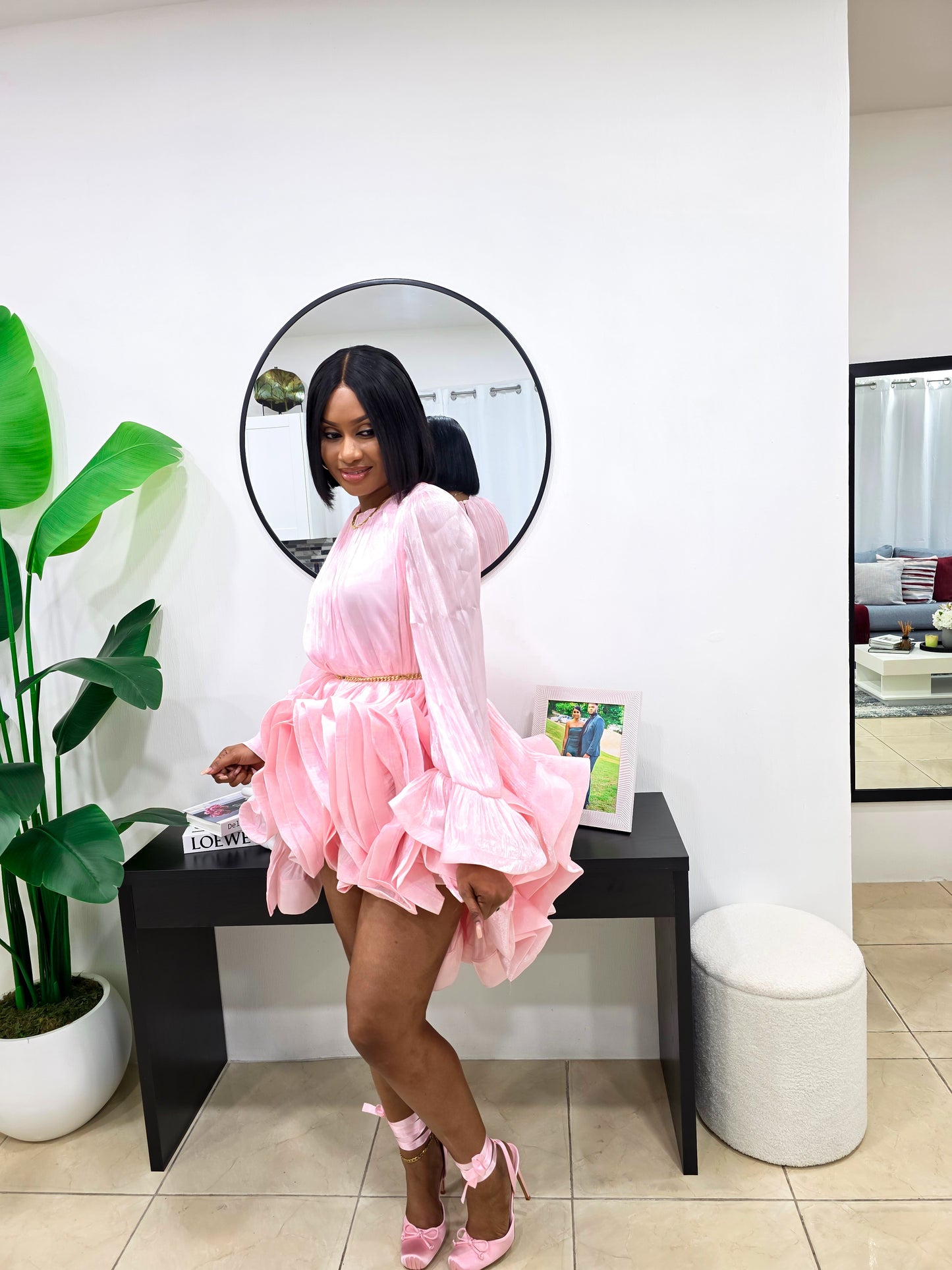 Peony Princess Mini Dress