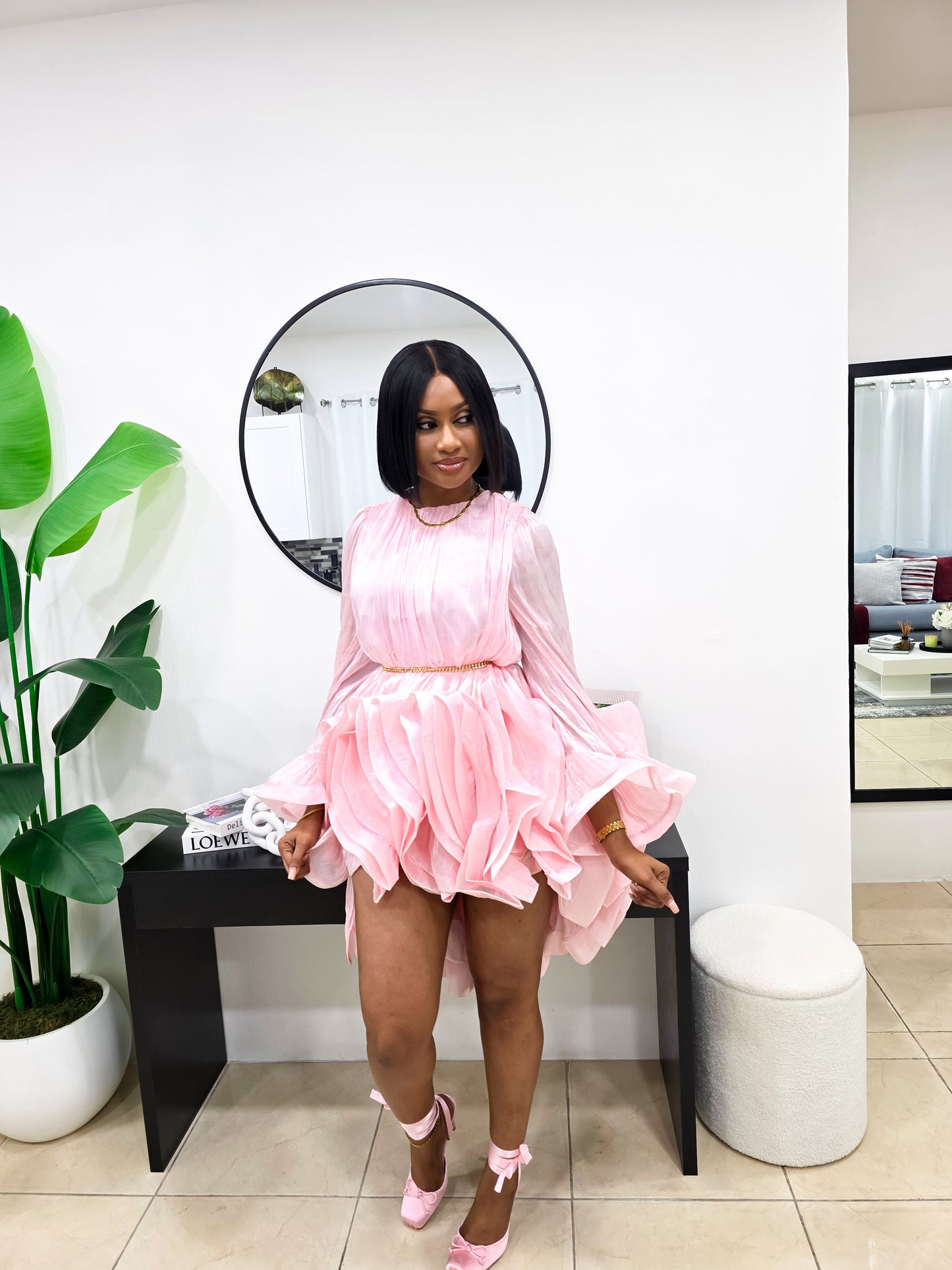 Peony Princess Mini Dress