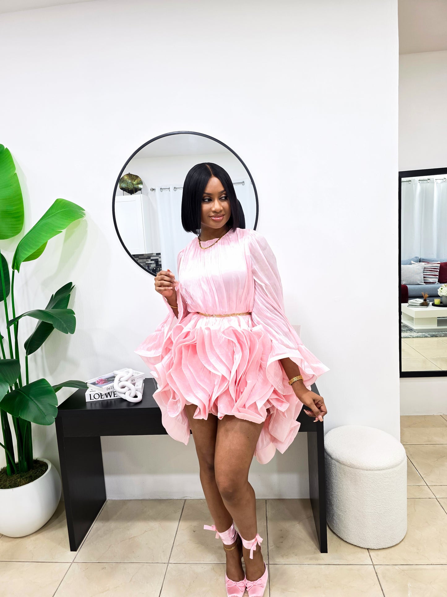 Peony Princess Mini Dress