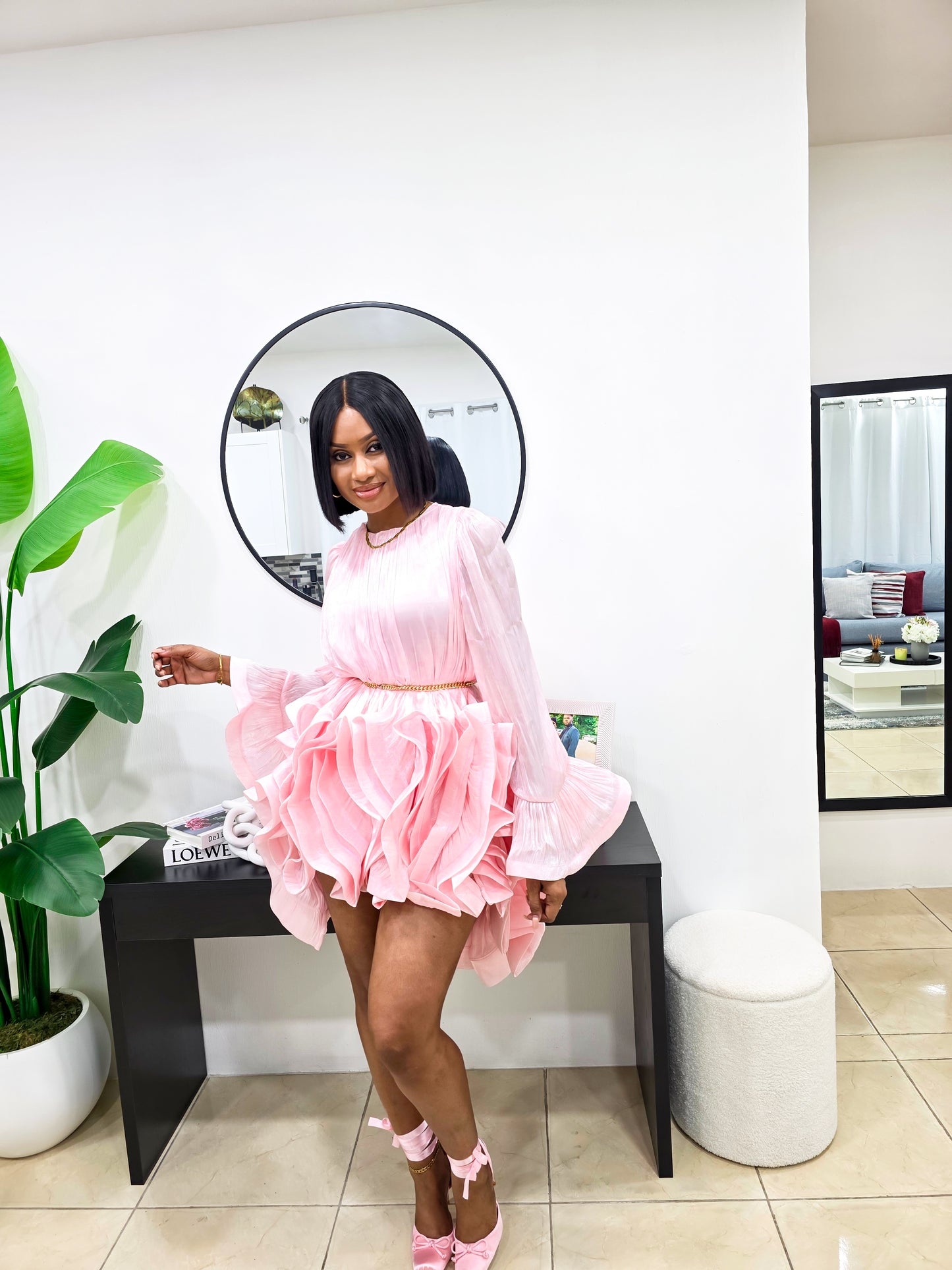 Peony Princess Mini Dress