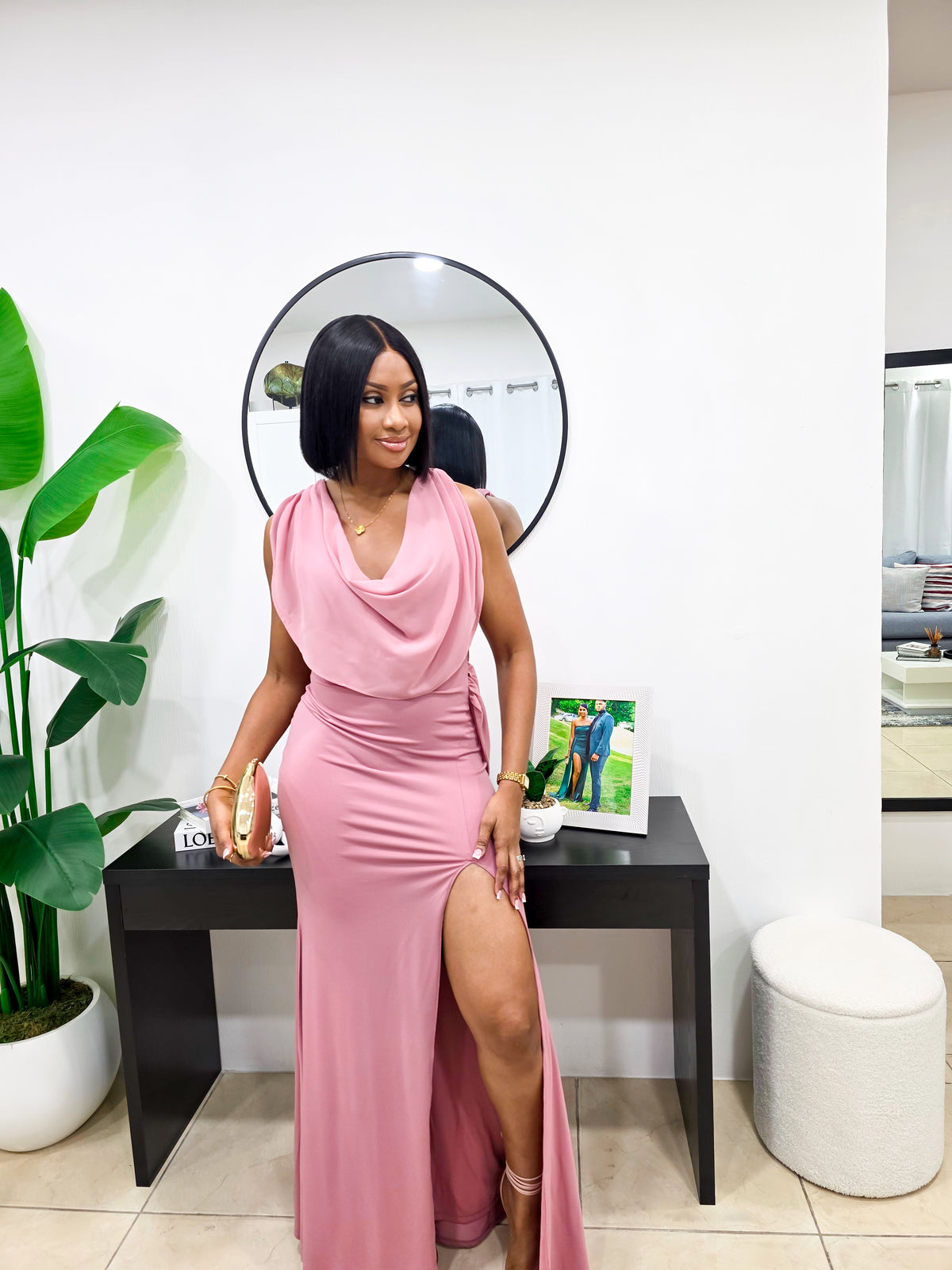 Mauve Maven Maxi Dress