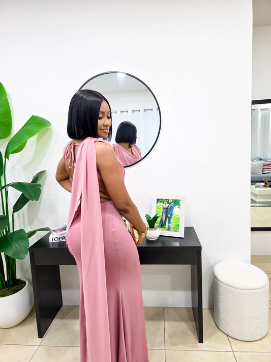 Mauve Maven Maxi Dress