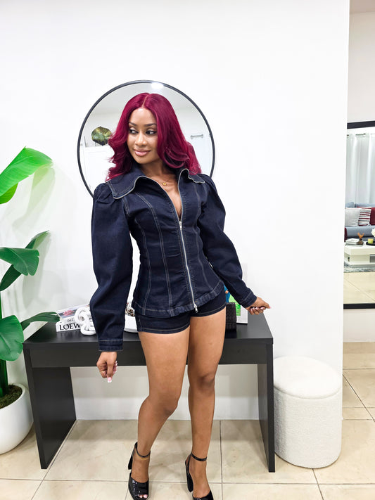 Denim Tease Set