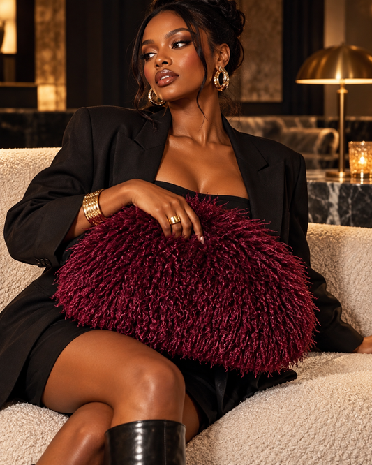 Rich Auntie Oversized Clutch